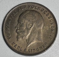 Auktion 353 / Los 6023 <br>WERTMARKE: Karl A. Lingner 10 Warenpunkte DRESDEN 1932, D-2,5 cm