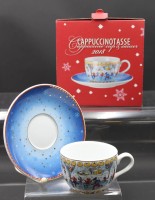 Auktion 353 / Los 8055 <br>Cappuccino Tasse, Hutschenreuther, 2018, ca. H-6cm, orig. Karton