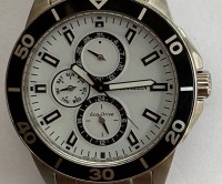 Auktion 354 / Los 2022 <br>HAU "Citizen" Eco Drive, Ouartzwerk, Stahlband ein Stift fehlt , ansonsten sehr gut erhalten, D-45 mm