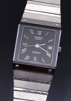 Auktion 354 / Los 2028 <br>Unisex Armbanduhr "Rado Diastar", Kaliber ETA-956412, Quartz, Stahl, Gehäuse 22x27mm, Funktion nicht getestet