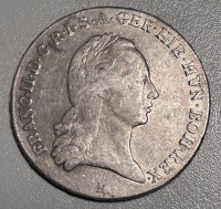 Auktion 354 / Los 6004 <br>Kronenthale  1795-H-Franz II, Österreich-Ungarn, Silber, 29,4 gr, D-4 cm