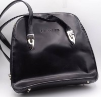 Auktion 354 / Los 13008 <br>Damentasche "Pierre Cardin",schwarz, guter Zustand, 24 x 28 cm