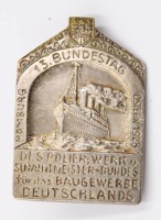 Auktion 354 / Los 7021 <br>Kleinabzeichen, 13. Bundestag...., 1928