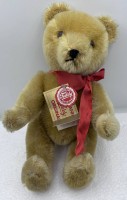 Auktion 354 / Los 12023 <br>blonder "Hermann" orig. Teddy mit Schild, neuwertig, H-27 cm