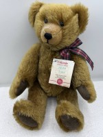 Auktion 354 / Los 12024 <br>orig. Hermann Teddy mit Zertifikat, neuwertig, limit. Auflage, 1664/3000, H-31 cm