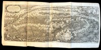 Auktion 355 / Los 5000 <br>Matthäus I MERIAN (1593-1650) Kupferatich "Die Schlacht bei Lützen 1632",   27,5 x 68,2 cm, Faltstellen, kl. Läsuren,