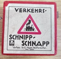 Auktion 355 / Los 12025 <br>Schnipp-Schnapp Kartensaapiel Verkehrssicherheit, in OVP