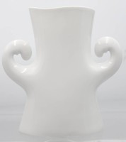 Auktion 355 / Los 8124 <br>Vase, Rosenthal studio-linie, J. van Loon, Weißporzellan, H-24cm B-24cm