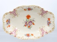 Auktion 355 / Los 8135 <br>Schale, Schumann, älter, florales Dekor, H-5,2cm B-31,5cm