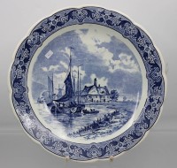 Auktion 355 / Los 9042 <br>Wandteller, Royal Sphinx, Delft's, D-30,8cm