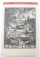 Auktion 355 / Los 3019 <br>Kunst und Leben, Kalender von 1927