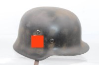 Auktion 355 / Los 7049 <br>Sammeranfertigung, Stahlhelm der SS