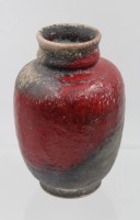 Auktion 356 / Los 9007 <br>Vase, Karlsruher Majolika, Mod.Nr. 7321, ca. H-18,5cm