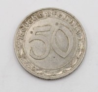 Auktion 356 / Los 6017 <br>50 Reichspfennig 1938 A