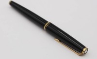 Auktion 356 / Los 16013 <br>Vintage-Kolbenfüller, Montblanc, No. 221, 7500er Goldfeder