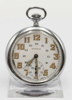 Auktion 357 / Los 2011 <br>schöne Herrentaschenuhr, Saxonia, Kronenaufzug, Werk läuft, D-5,5cm