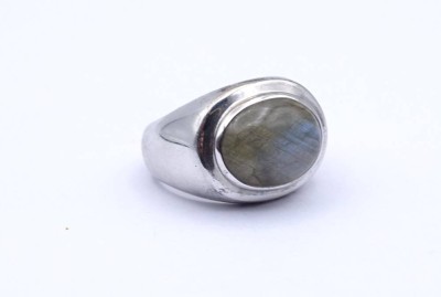 Auktion 357<br>Ring mit Labradorit, Sterlingsilber 925/000, 12,8g., RG 59 [1]