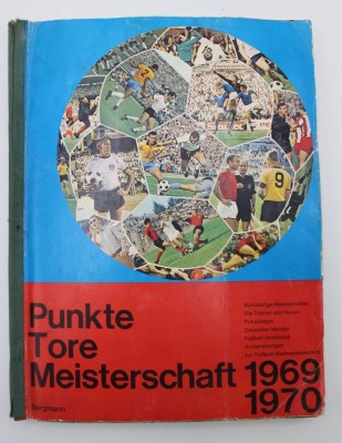 Auktion <br>Sammelbilderalbum, Bergmann, Punkte Tore Meisterschaft 1969 -1970, Alters-u. Gebrauchsspuren, kompl. [1]