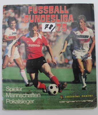 Auktion <br>Sammelalbum, Fussball Bundesliga '79, kompl. , Gebrauchsspuren [1]