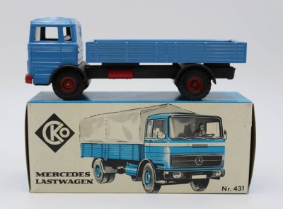 Auktion <br>Mercedes LKW, CKo - Kellermann, Nr. 431, L-18 cm, sehr guter Zustand, im Originalkarton [1]