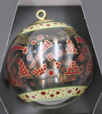 Auktion <br>Weihnachtskugel, Rosenthal classic, orig. Karton, ca. D-8cm [1]