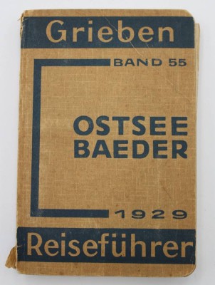 Auktion <br>Reiseführer Ostsee-Baeder, 1929 [1]