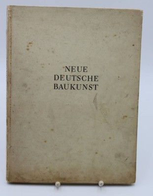 Auktion <br>Albert Speer, Neue Deutsche Baukunst, 1941, Altersspuren [1]