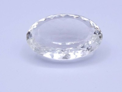 Auktion 349<br>Oval facc. Bergkristall, 90,7ct., 36,2x24,9x15,9mm [1]