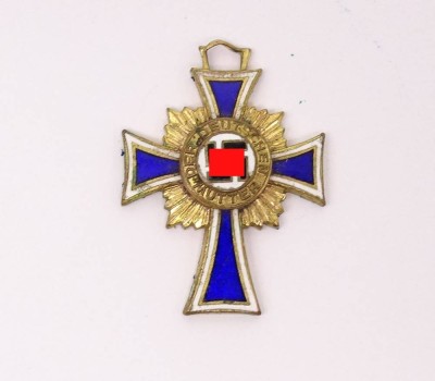 Auktion <br>Miniatur Mutterkreuz in Gold , Hersteller L/60 [1]