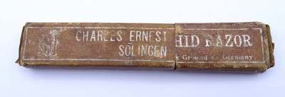 Auktion <br>Altes Rasiermesser in Schachtel [1]