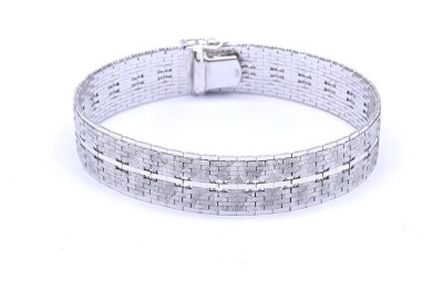 Auktion <br>800er Silber Armband, L. 19cm [1]