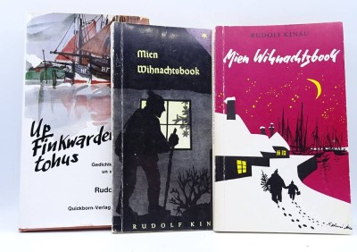 Auktion <br>3x Rudolf Kinau Bücher [1]