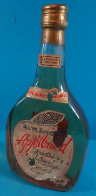 Auktion <br>Flasche Altländer Apfelbrand-Herbstprinz, 1993, 40%, 0,7 L [1]