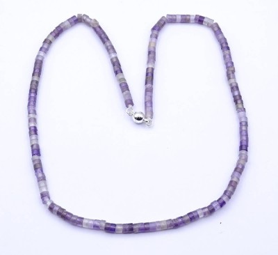 Auktion <br>Amethyst Halskette mit Magnetverschluss, L. 48cm, 16,5g. [1]