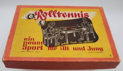 Auktion <br>alte Spiel, Rolltennis, D.R.P. u. D.R.G.M.. komplett [1]