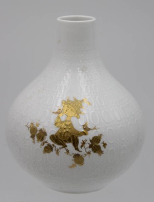 Auktion <br>Vase, Rosenthal studio-linie, Romance, Björn Wiinblad, H-15cm. [1]