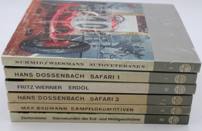 Auktion <br>6x div. Bände Glorias-Verlag, Band 1, 4, 7, 8, 12 und 14, 70er Jahre [1]