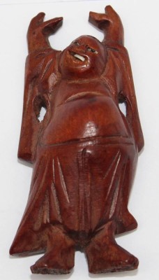 Auktion <br>kl. Holz Hotei, H-7,2 cm [1]