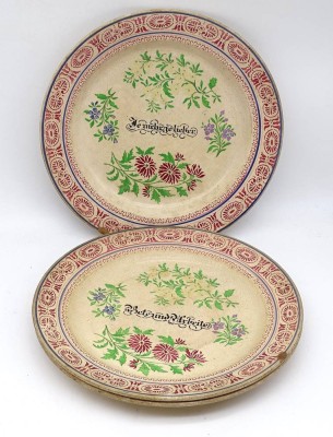 Auktion 345<br>3x große Villeroy&Boch Teller, D. 29,5cm [1]