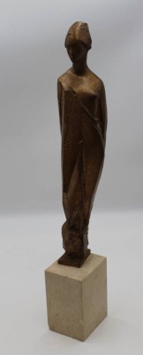 Auktion 344<br>hohe Bronze Jan HÁNNA (1927-1994), 1969, aus der Serie 