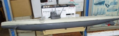 Auktion 344<br>grosser RC-U-Boot 