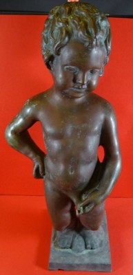 Auktion 354<br>grosse Bronze Brunnenfigur 