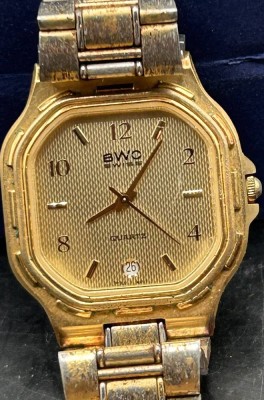 Auktion 345<br>BWC Swiss Quartz Armbanduhr, nicht überprüft [1]
