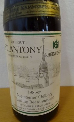 Auktion 345<br>Flasche Wein 