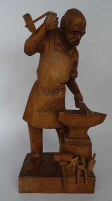 Auktion 345<br>Holzskulptur 