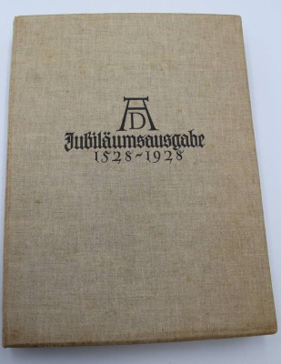 Auktion 346<br>Albrecht Dürer Sämtliche Kupferstiche v. Dr. Hildegard Heyne Jubiläumsausgabe 1928, F. W. Hendel Verlag Leipzig. [1]