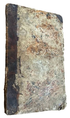 Auktion 346<br>Der Volksschulenfreund, 1841, ein Hülfsbuch, Pappeinband der Zeit, Seiten noch gut erhalten, 18x10,5 cm [1]
