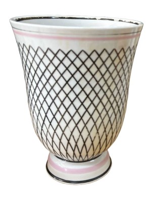 Auktion 346<br>gr. Blumenvase auf Stand, 