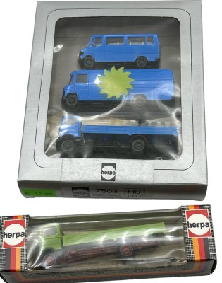 Auktion 346<br>4x Herpa Automodelle in 2x OVP, 1:87 [1]