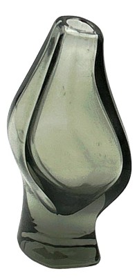 Auktion 347<br>Alois Ferdinand GANGKOFNER (1920-2003) kl. asymetrische Rauchglas-Vase, H-13,5 cm [1]